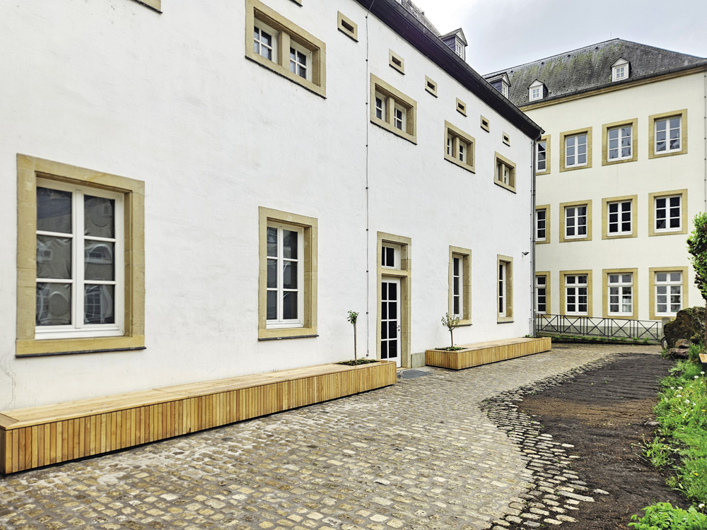 3-4 Réaménagement de la cour du Naturmusée (MNHN) au Grund 3-4 Réaménagement de la cour du Naturmusée (MNHN) au Grund