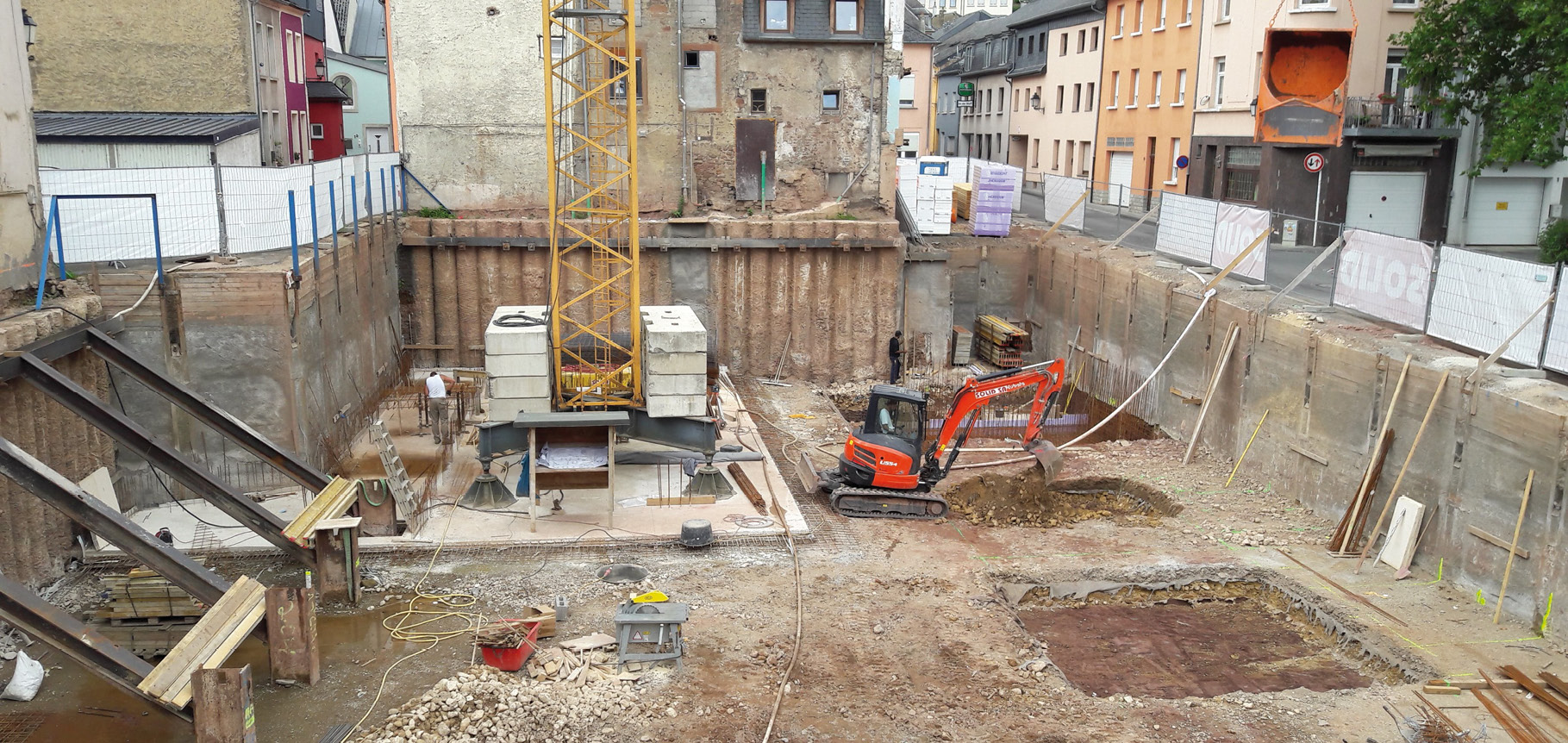 6 CONSTRUCTION D’UN COMPLEXE COMMERCIAL ET RESIDENTIEL A ETTELBRUCK Architecte: Jonas Architectes & Associés