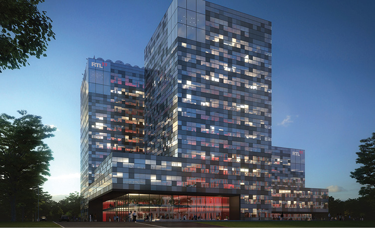 7 RTL City à Kirchberg (simulation P.arc)