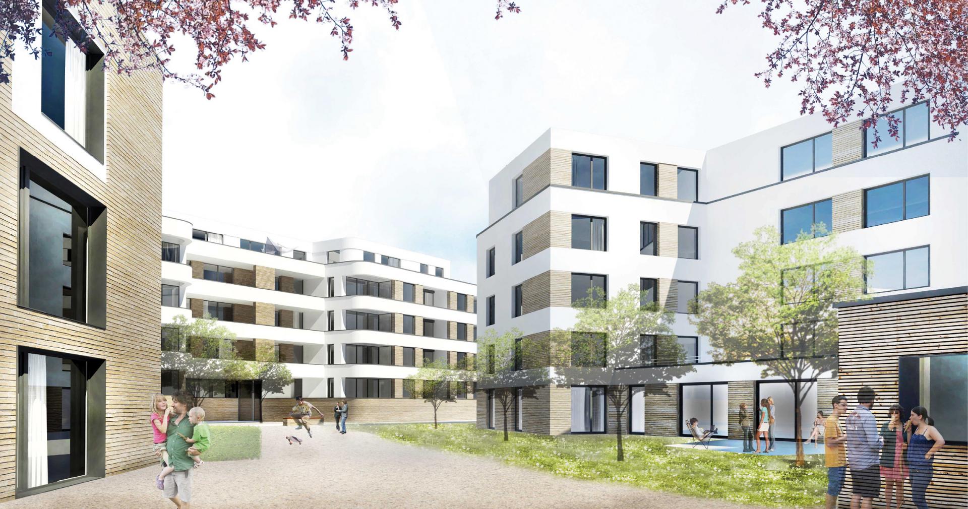 1 Wohnbebauung Irishöfe, D-Cologne