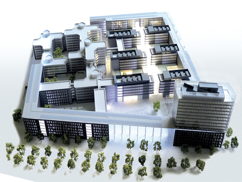 2. Secteur public Extension et remise à niveau Bâtiment Konrad Adenauer (Luxembourg) Maître d’ouvrage : PARLEMENT EUROPÉEN