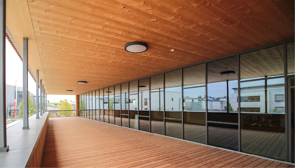 2 Ecole cycle 1 et hall de tennis de table à Contern MO : Administration Communale de Contern Architecte : Theisen Architectes Sàrl