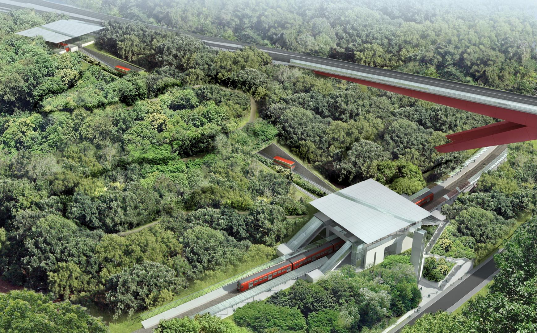 4 Complexe administratif Jean Monnet II à Kirchberg (simulation KSP Architekten / Architectes Paczowski et Fritsch)