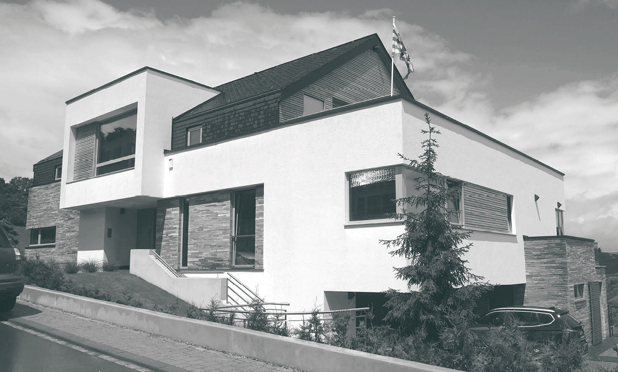 4 Maison unifamiliale à Machtum (en collaboration avec bureau d’architecture de Jerzy Dziuba et Bozenna Kosinska)