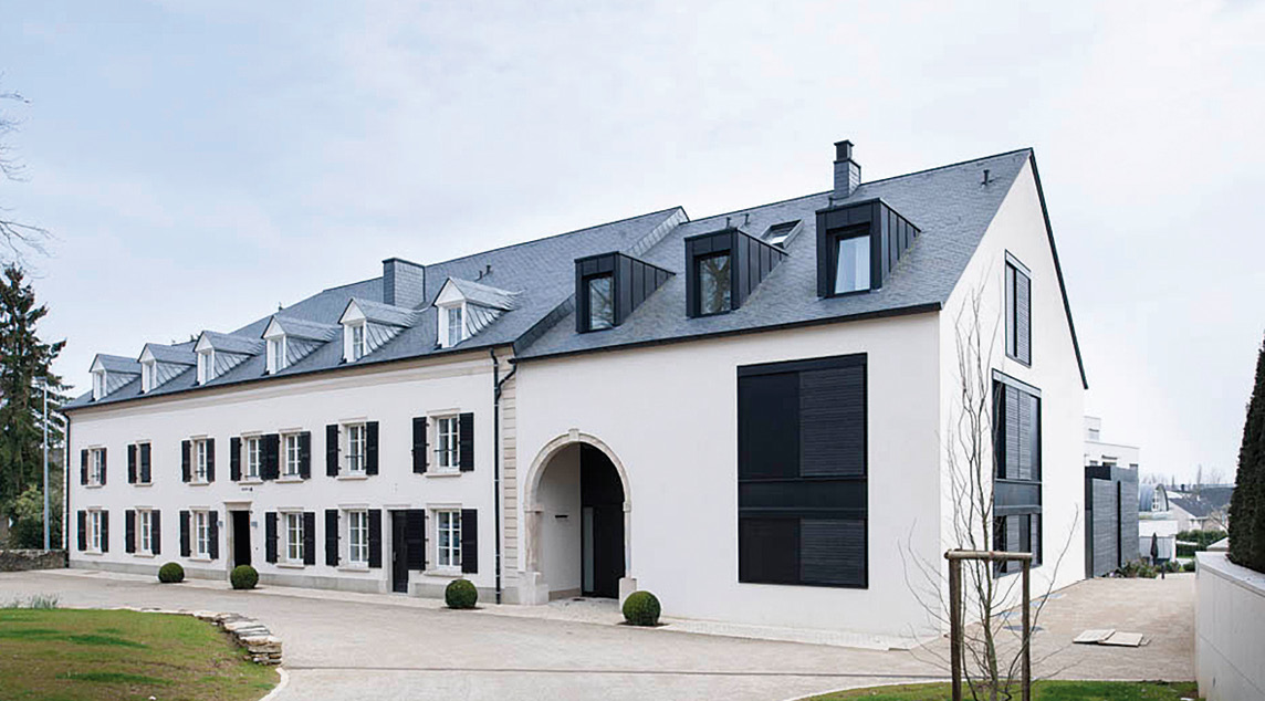 5 2014 Réhabilitation de l’ancienne Ferme Rischard, Merl-Luxembourg Lauréat concours, réalisé Maître d’ouvrage : Parc Rischard S.A.