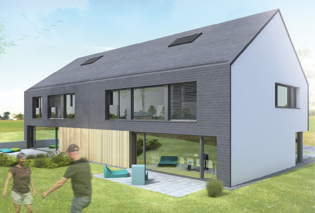 3 Maisons unifamiliales jumelées à Hassel