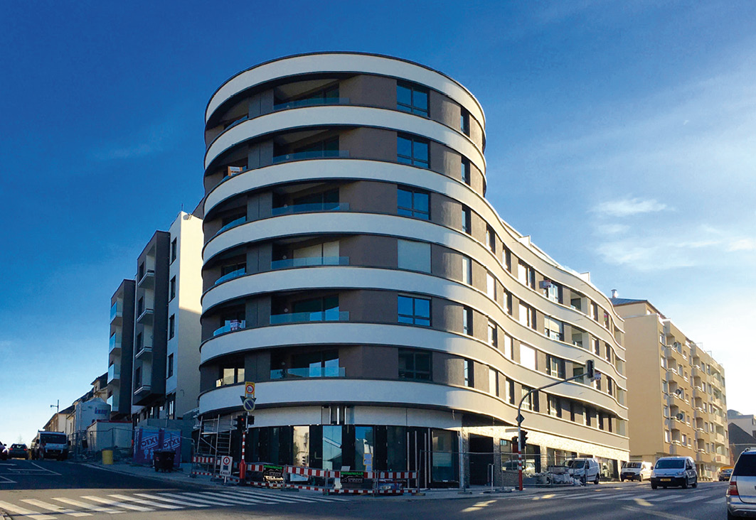 2 immeuble résidentiel et commerciaI TRIANON à Gasperich