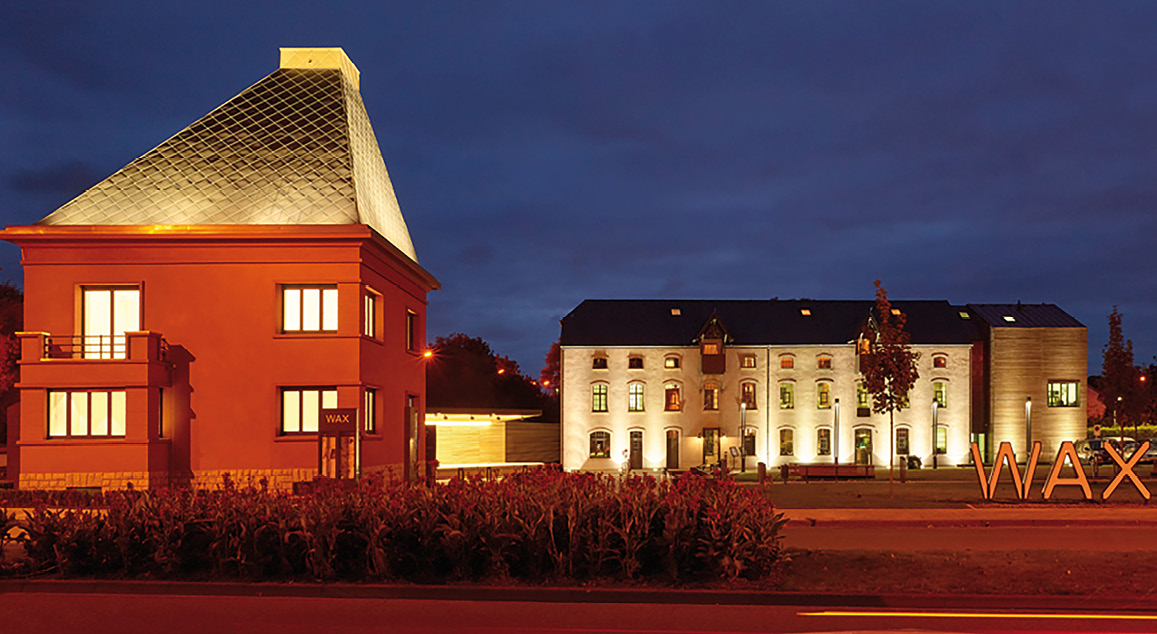 4 2016 Réhabilitation de la Maison Rouge & alentours, Pétange Lauréat concours, réalisé Maître d’ouvrage : Administration Communale de Pétange