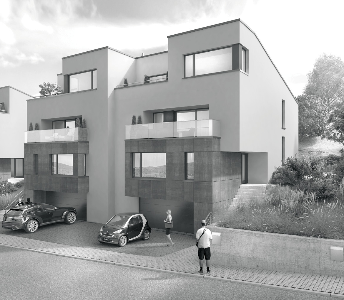 3 Ensemble de maisons unifamiliales à Machtum