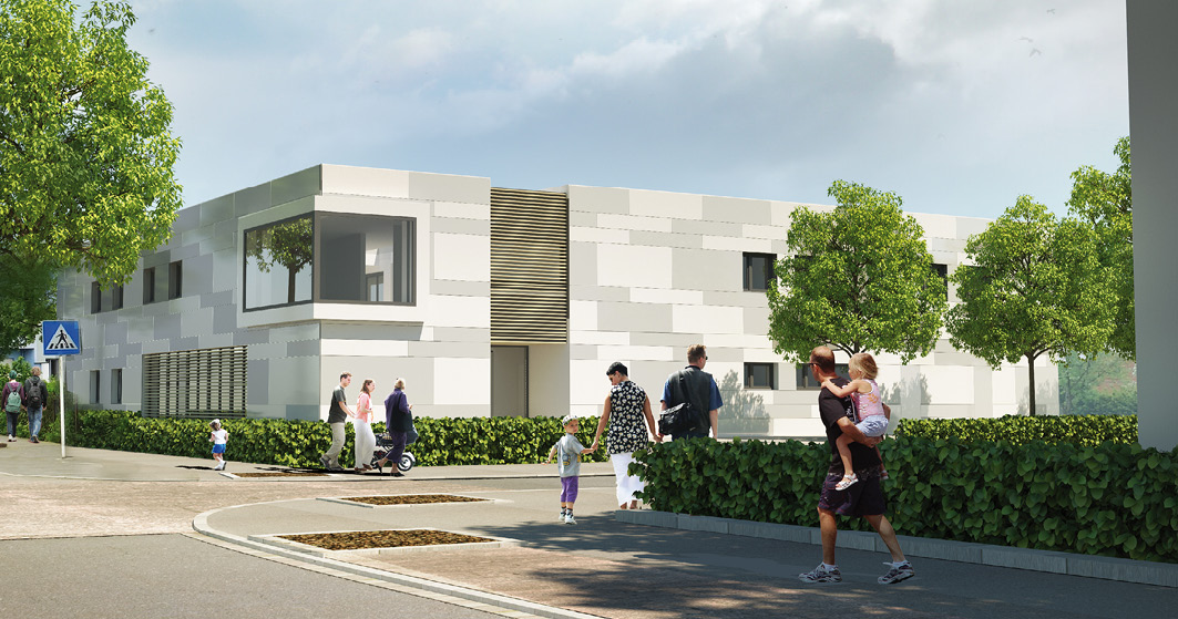 3 crêche ORVA à Luxembourg (actuellement en construction)