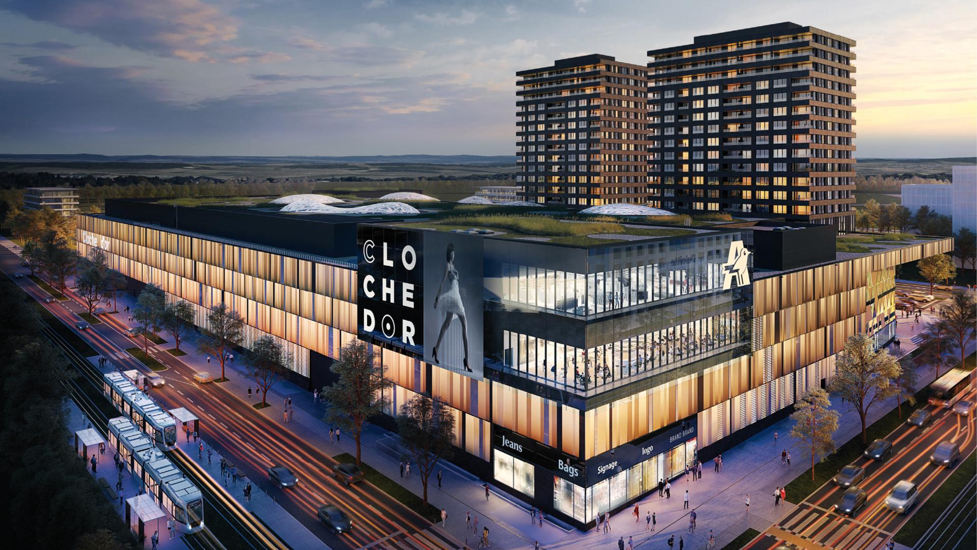 1 2014 Ensemble Commercial et Résidentiel, Cloche d’Or Lauréat du concours - Fabeck Architectes, Développement du projet - association momentanée Fabeck Architectes & Schemel Wirtz Architectes Maître d’ouvrage : LCO1 S.A. & LCO2 S.A.