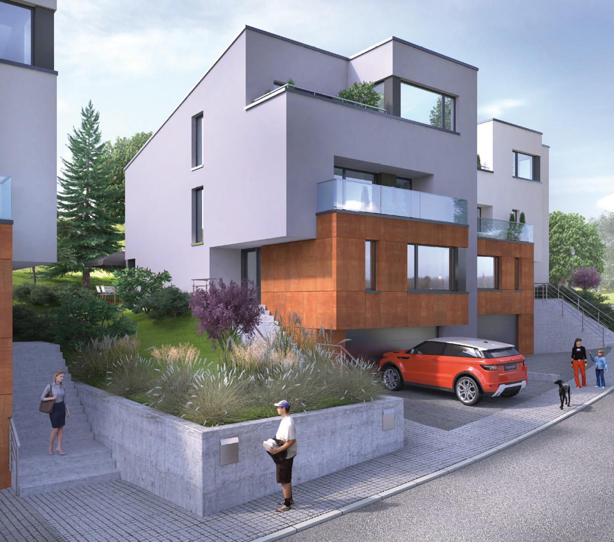 1 Ensemble de maisons unifamiliales à Machtum