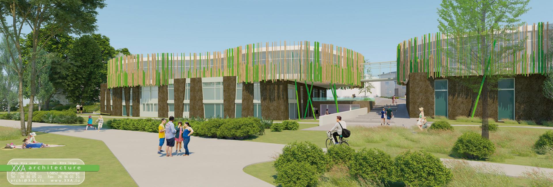 5 Concours 1er prix: Maison-relais à Mondercange