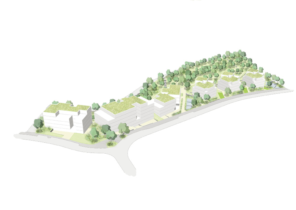 Val Saint André - Rollingergrund, Luxembourg-ville
Projet “The Neighbours”, lauréat du concours organisé
par le Fonds du Logement Val Saint André - Rollingergrund, Luxembourg-ville
Projet “The Neighbours”, lauréat du concours organisé
par le Fonds du Logement