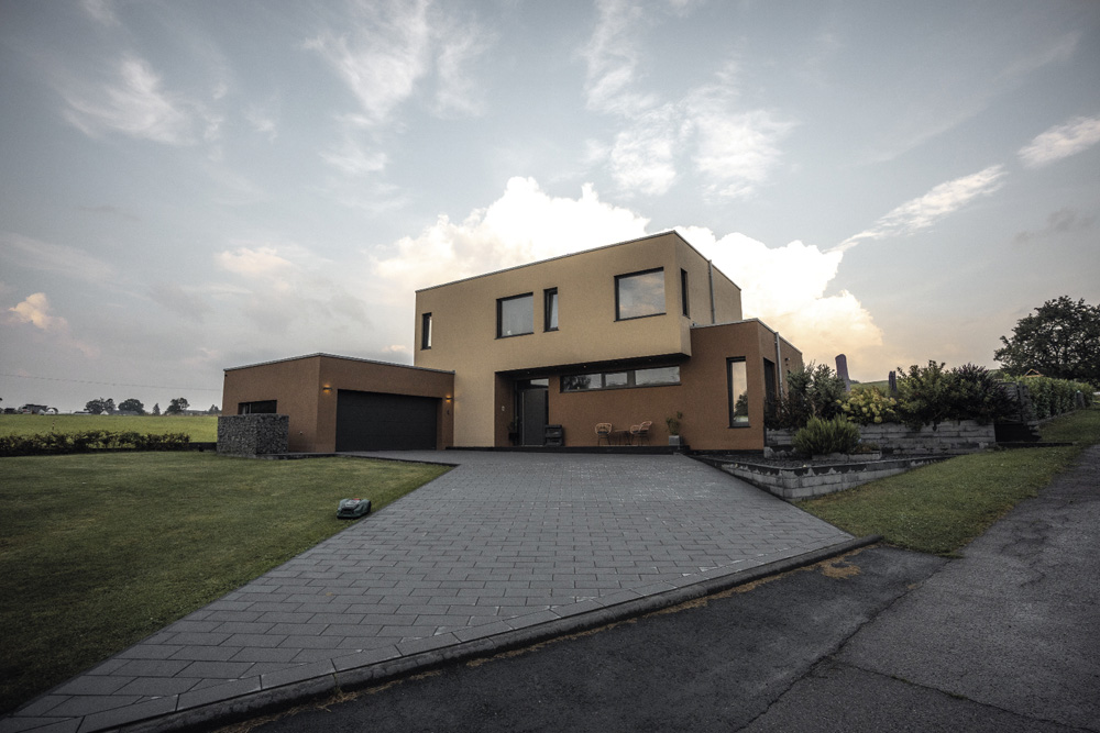 9 Nouvelle construction d’une maison unifamiliale - façade avant 9 Nouvelle construction d’une maison unifamiliale - façade avant