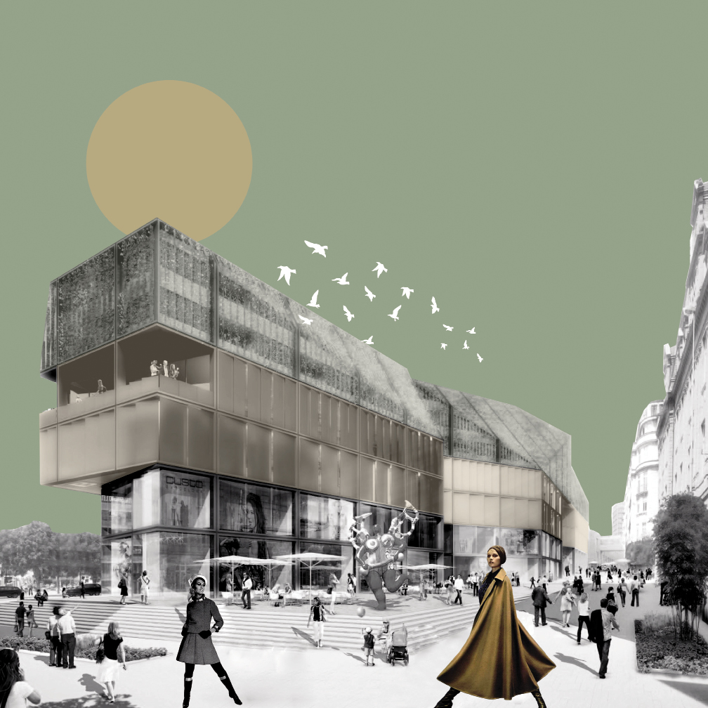 Concours Royal Hamilius ATELIER D’ARCHITECTURE DAGLI+ S.à R.L.