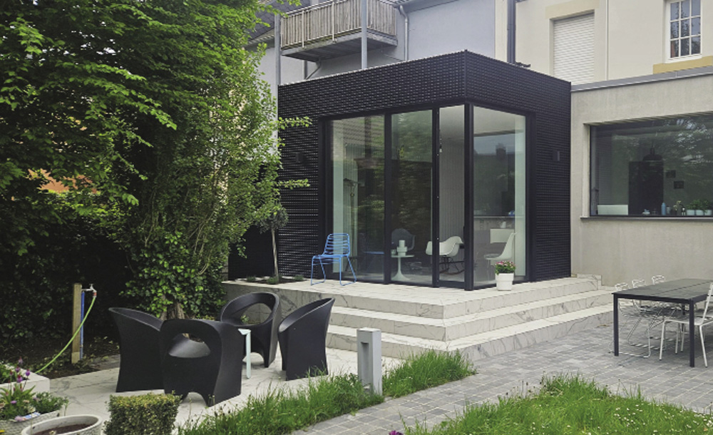 Luxembourg-Bonnevoie, rue Pierre Krier: extension living Luxembourg-Bonnevoie, rue Pierre Krier: extension living