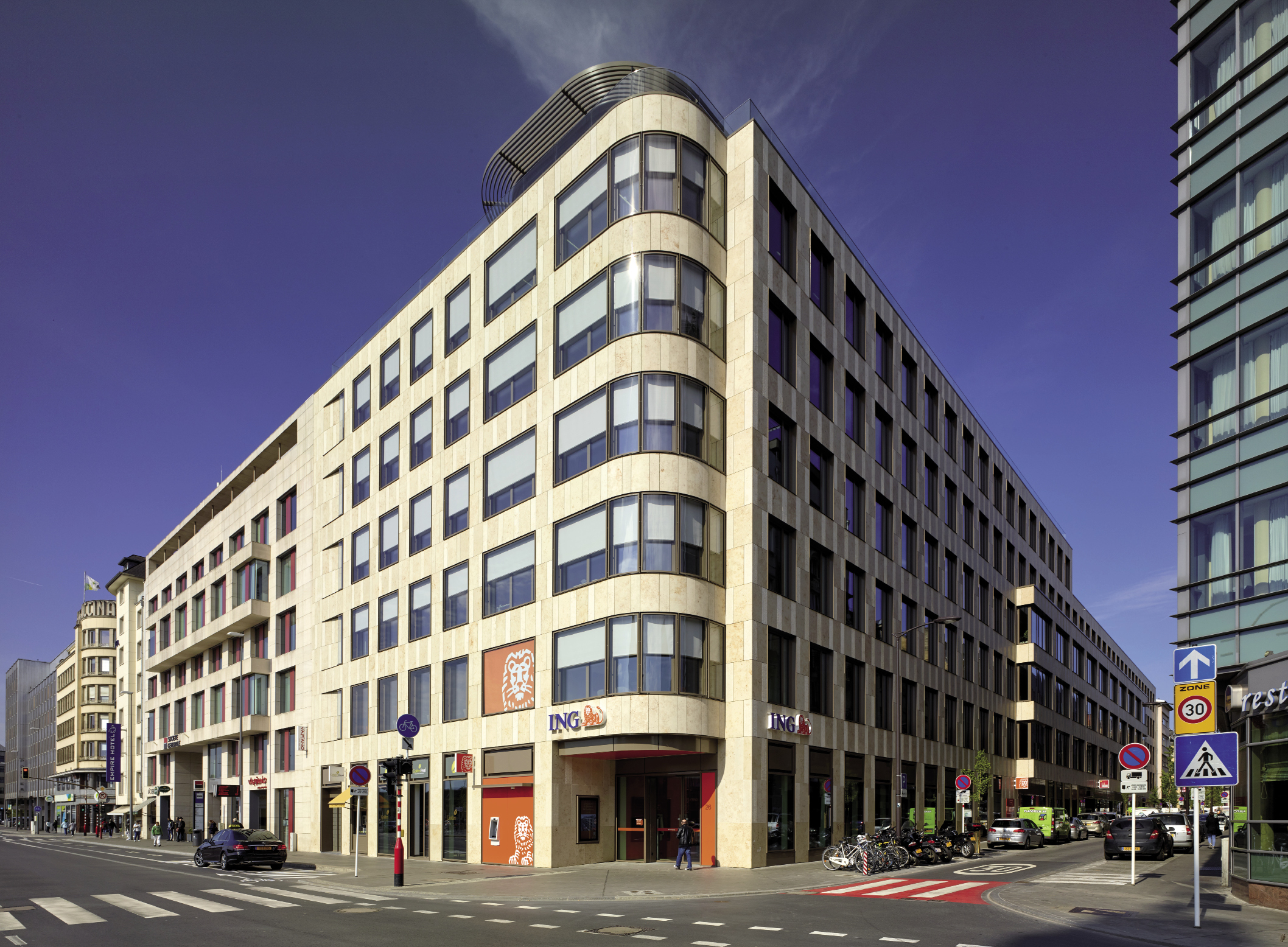 Complexe immobilier « KONS », Luxembourg Architecte : M3 Architectes SCHROEDER & ASSOCIES S.A.