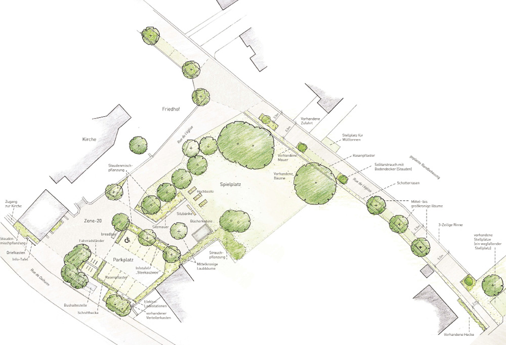 2 Réaménagement de la «Maartplaz» à Hassel 2 Réaménagement de la «Maartplaz» à Hassel