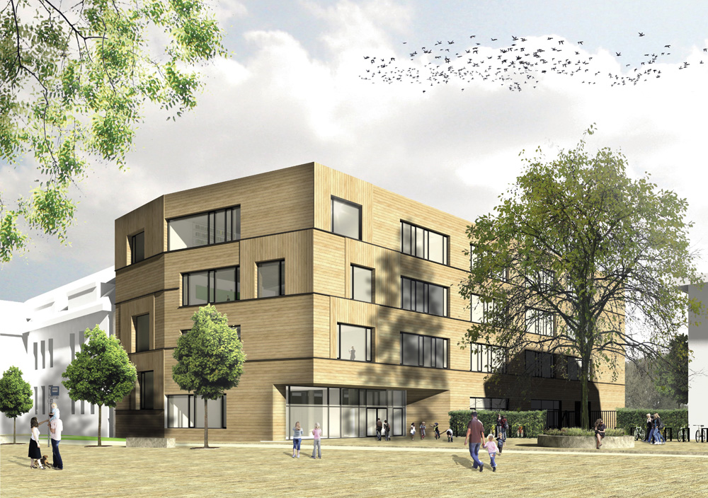2 Réorganisation du campus „Widdem“
Transformation et extension de l’école des filles à Kayl 2 Réorganisation du campus „Widdem“
Transformation et extension de l’école des filles à Kayl