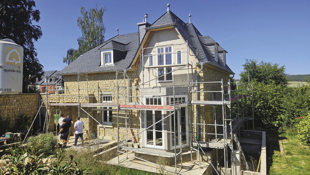 Canach, rue d‘Oetrange, aménagement et extension d‘un petit villa (en construction en 2025) Canach, rue d‘Oetrange, aménagement et extension d‘un petit villa (en construction en 2025)