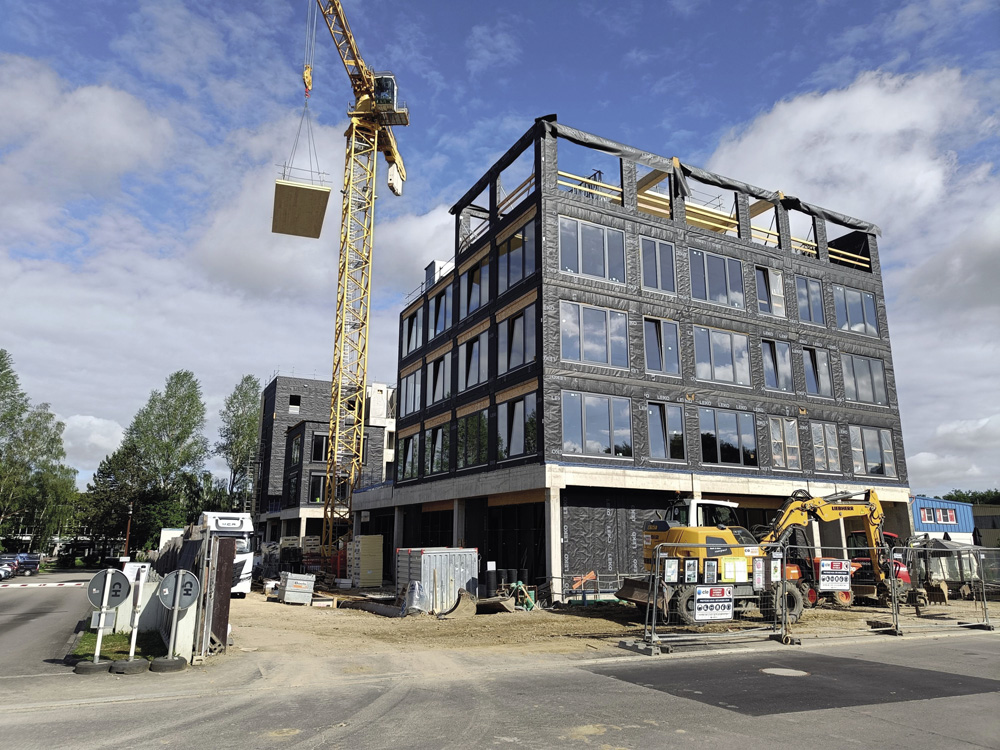 4 Étude statique d’un bâtiment mixte avec deux sous-sols. Construction en béton armé et charpente en bois. Projet en collaboration avec le bureau RW-Consult 4 Étude statique d’un bâtiment mixte avec deux sous-sols. Construction en béton armé et charpente en bois. Projet en collaboration avec le bureau RW-Consult