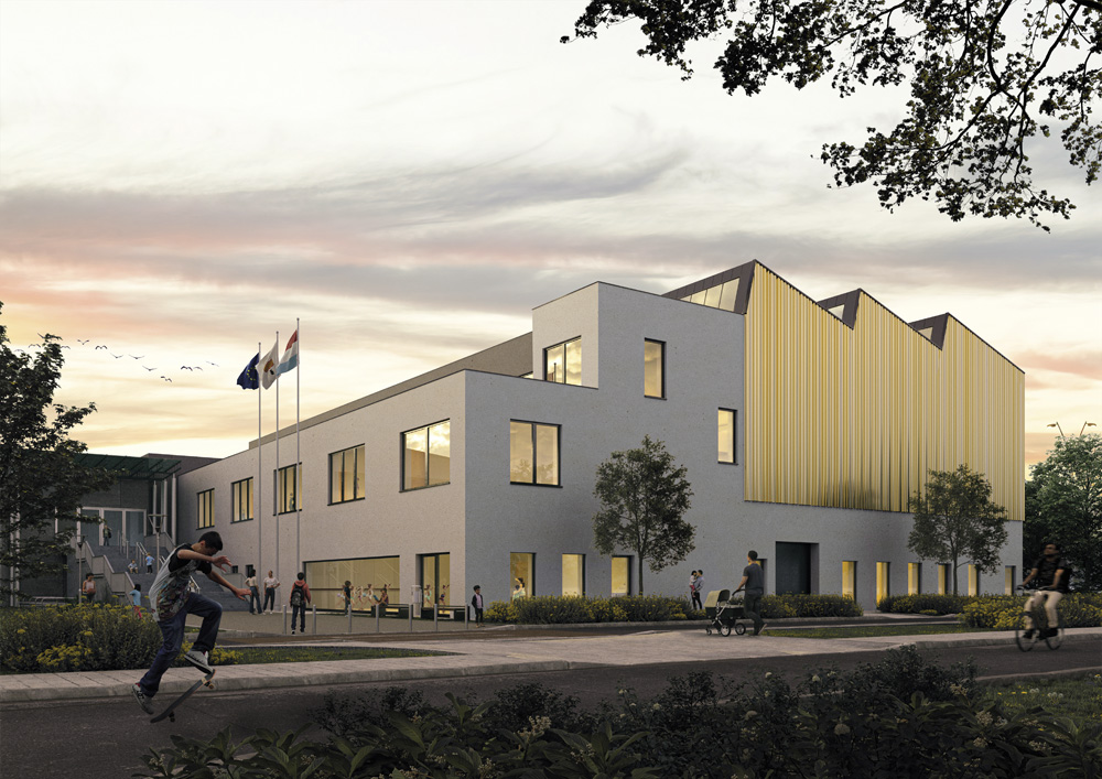 2 Hall sportif «Um Ewent» à Contern 2 Hall sportif «Um Ewent» à Contern