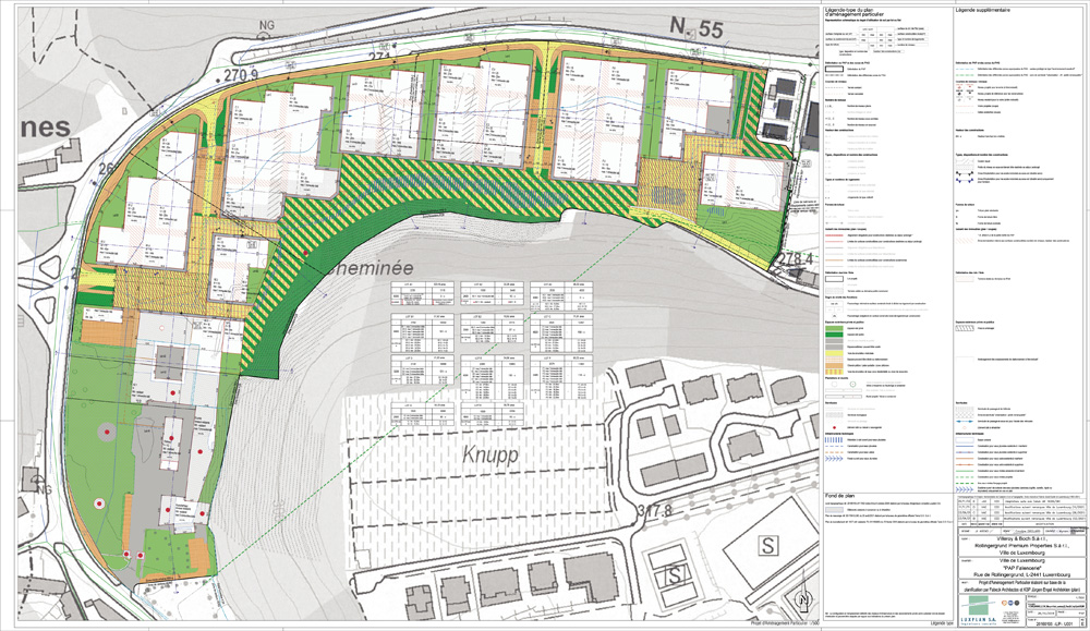 3 Ville de Luxembourg, PAP Faïencerie élaboré sur base de la planification par Fabeck Architectes et KSP Jürgen Architekten 3 Ville de Luxembourg, PAP Faïencerie élaboré sur base de la planification par Fabeck Architectes et KSP Jürgen Architekten